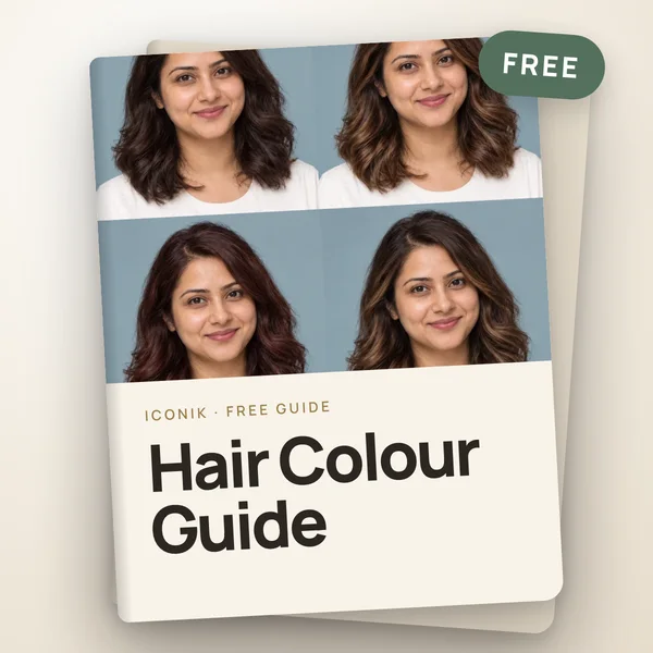 Free hair colour guide booklet